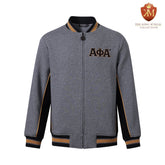 Alpha Grey Air Tech Fleece Warm Up Jacket